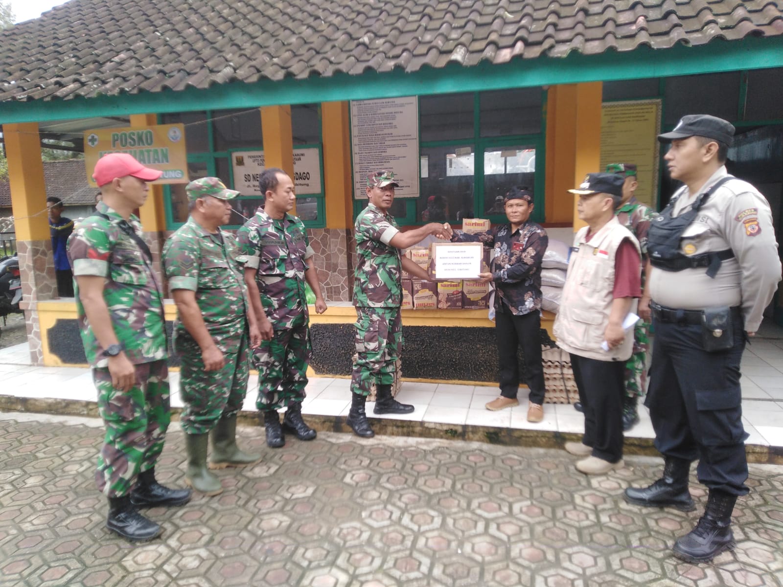 Jajaran TNI AD kodim 0622 Kabupaten Sukabumi