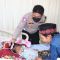 Kalila Anak yang Sakit Jatung Bocor Dijenguk  Satlantas Polres Sukabumi