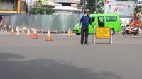 Dishub Kota Sukabumi : Waspada, Traffic Light Bundaran Tugu Adipura Rusak Tersambar Petir