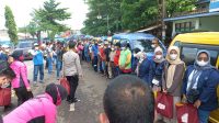 Ojol dan Supir Angkot Pelabuhanratu Sukabumi Disantuni Polisi