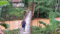 Jembatan Ciemas Sukabumi Rusak