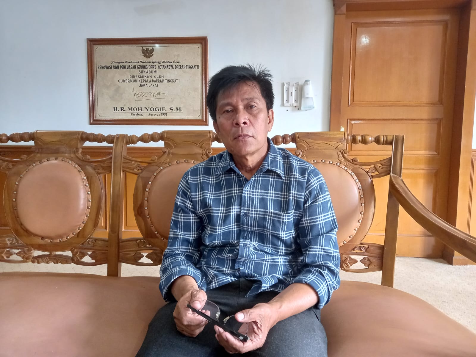 Anggota Komisi II Dewan Perwakilan Rakyat Daerah (DPRD) Kota Sukabumi, Faisal Anwar Bagindo