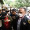 Ketum PSSI Iwan Bule saat berada di kantor Komnas HAM.