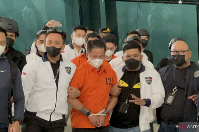 Para tersangka judi online dipulangkan