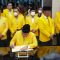Ketua Umum Partai Golkar didampingi jajaran pengurun DPP