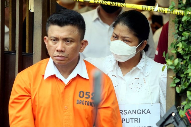 Tersangka pembunuhan berencana Brigadir J,