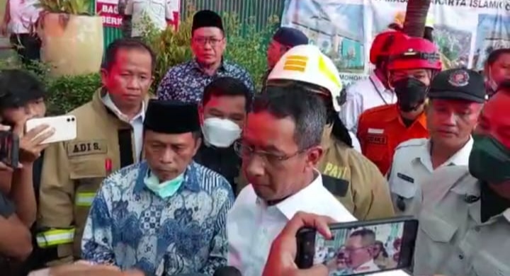 Pj Gubernur DKI Jakarta Heru Budi Hartono saat