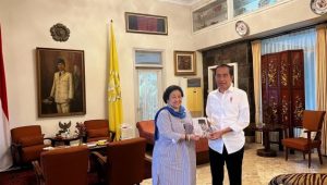 Ketum Megawati Langsungkan Pertemuan dengan Jokowi di Istana Batu Tulis Bogor, Ini yang Dibahasnya