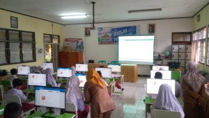 Hari Pertama Pelaksanaan ANBK Di SDN Pakujajar Berjalan Lancar