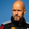 Pelatih Manchester United Erik ten Hag