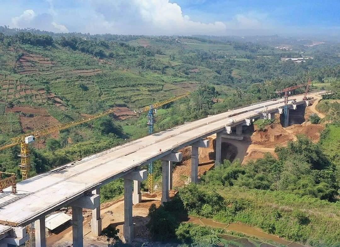 Proses pembangunan Tol Bogor-Ciawi-Sukabumi (Bocimi)