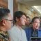 Rizky Billar didampingi kuasa hukumnya menyampaikan keterangan di