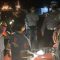 Petugas polisi Polres Sukabumi saat melakukan pemeriksaan kepada kedua pemuda
