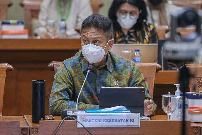 Menteri Kesehatan Budi Gunadi Sadikin