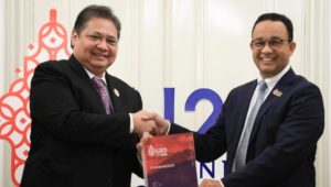 Relawan BerkAH Sarankan Airlangga Lirik Anies untuk Cawapres