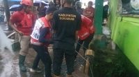 Bocah Ciaat Sukabumi Hilang terbawa Arus
