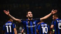 Gelandang Inter Milan Hakan Calhanoglu