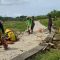 Kondisi jalan usaha tani di Kampung Pasir Honje, Desa Jayanti, Kecamatan Palabuhanratu, Kabupaten Sukabumi.