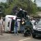 Pajero Sport terguling