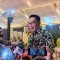 Gubernur Jawa Barat Ridwan Kamil usai menghadiri perayaan HUT Ke-58 Partai