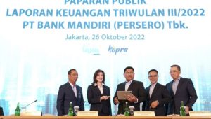 Laba Bersih Kuartal III 2022 Bank Mandiri Tembus Rp30,7 Triliun