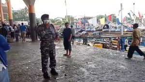 Pedagang Ikan Eceran di TPI Palabuhanratu Sukabumi Ditertibkan