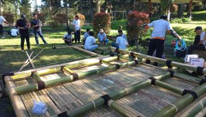 Disdagin Kabupaten Sukabumi Gelar Pelatihan Teknik Produksi Kerajinan Bambu