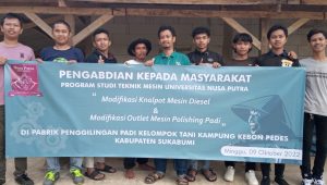 Karya Nyata Mahasiswa Teknik Mesin Nusa Putra Bantu Petani Kebonpedes
