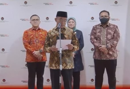 Menko PMK Muhadjir Effendy saat
