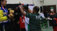 Atlet Senam Kota Sukabumi Sumbang Emas yang Pertama di Porprov 2022