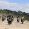 Petugas Dinas Perhubungan Kabupaten Sukabumi saat meninjau proyek Jalan Tol Bocimi Seksi 2 Cibadak bersama Polres Sukabumi,