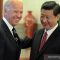 Joe Biden (kiri) saat masih menjabat Wapres AS bertemu Presiden China Xi Jinping