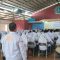 Ratusan siswa dan santri Ponpes Al-Masturiyah, Kecamatan Cisaat Kabupaten Sukabumi