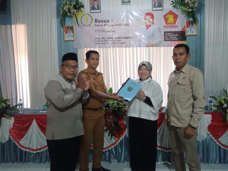 Anggota DPRD Provinsi Jawa Barat yang juga sebagai Wakil Ketua Komisi II DPRD, Lina Ruslinawati