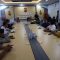 Kapolres Sukabumi Kota AKBP SY. Zainal Abidin didampingi pejabat utama menerima kunjungan sejumlah nasabah Prudential Sukabumi