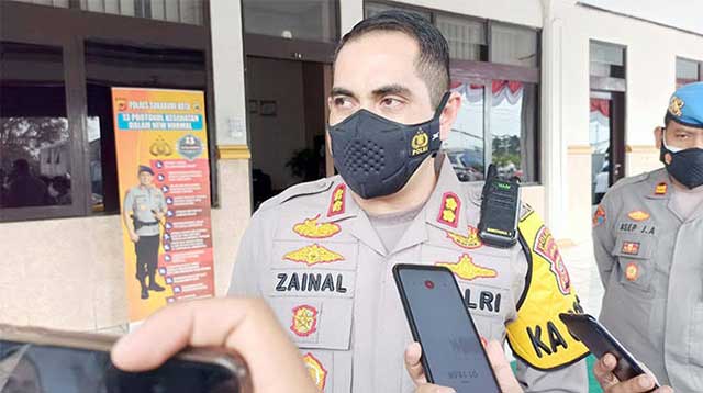 Kapolres Sukabumi Kota AKBP SY Zainal Abidin