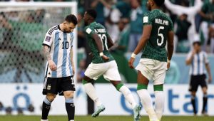 Sejarah, Arab Saudi Permalukan Argentina 2-1 di Piala Dunia 2022