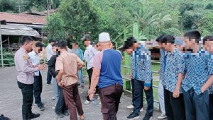 Pelajar SMP Nagrak Sukabumi Diamankan Polisi Saat Berniat Tawuran
