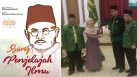 Walikota Sukabumi, Achmad Fahmi menerima dan me-launching novel KH Ahmad Sanusi.