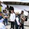Presiden Joko Widodo meninjau warga terdampak gempa di Kabupaten Cianjur