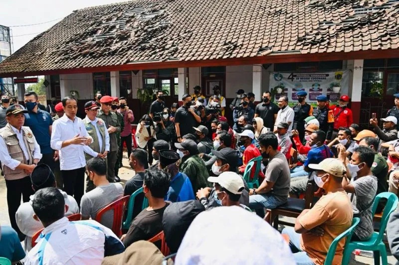 Presiden RI Joko Widodo menemui