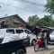 Antrean panjang kendaraan menuju lokasi bencana alam Cianjur