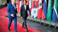 Presiden Joko Widodo bertemu dengan Presiden AS