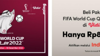 Lebih Seru! Nonton FIFA World Cup Qatar 2022 dari Vidio di IndiHome TV