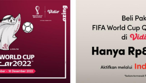 Lebih Seru! Nonton FIFA World Cup Qatar 2022 dari Vidio di IndiHome TV