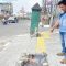 manhole di Pedestrian Kota Sukabumi