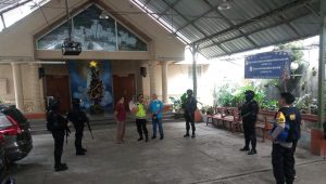 Jelang Natal, Tiga Gereja di Cicurug Sukabumi Dijaga Ketat Brimob