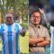 Bupati Sukabumi dan Walikota Sukabumi Kompak mendukung Timnas Argentina.