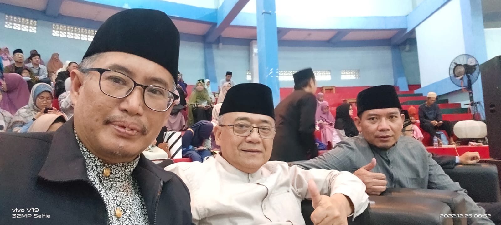 Anggota Komisi II DPRD Jawa Barat dari Fraksi PKS Abdul Muiz menghadiri kegiatan Grand Tasmi Al Qur'an di Gedung Aher di Jalur Kota Sukabumi