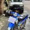 Motor yang diduga milik pelaku bom bunuh diri
